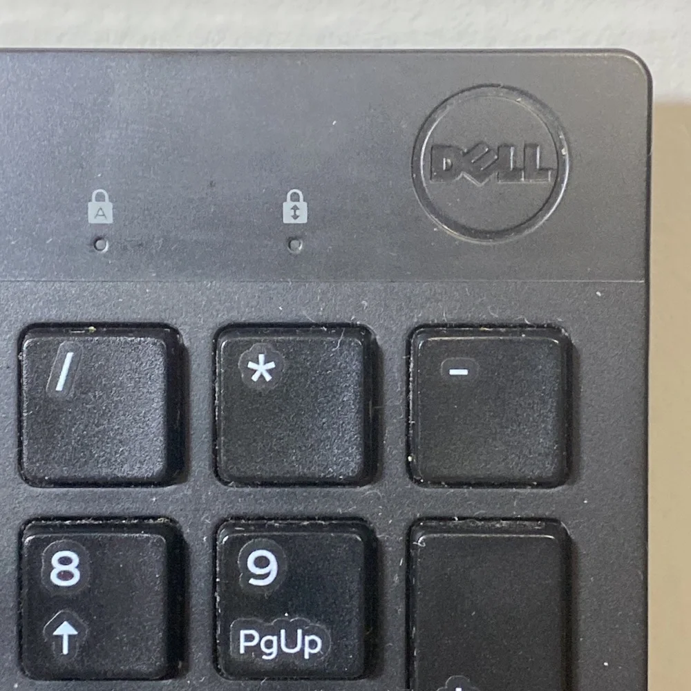 DELL wired black universal slim keyboard